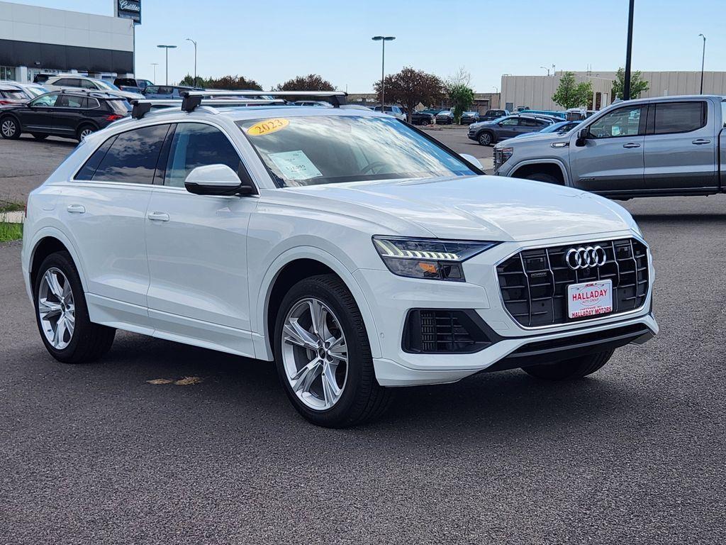 used 2023 Audi Q8 car, priced at $51,995