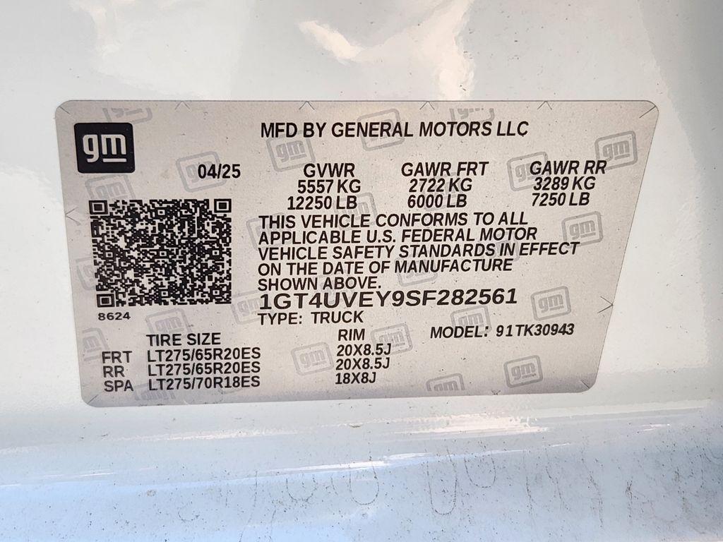 new 2025 GMC Sierra 3500 car, priced at $90,989