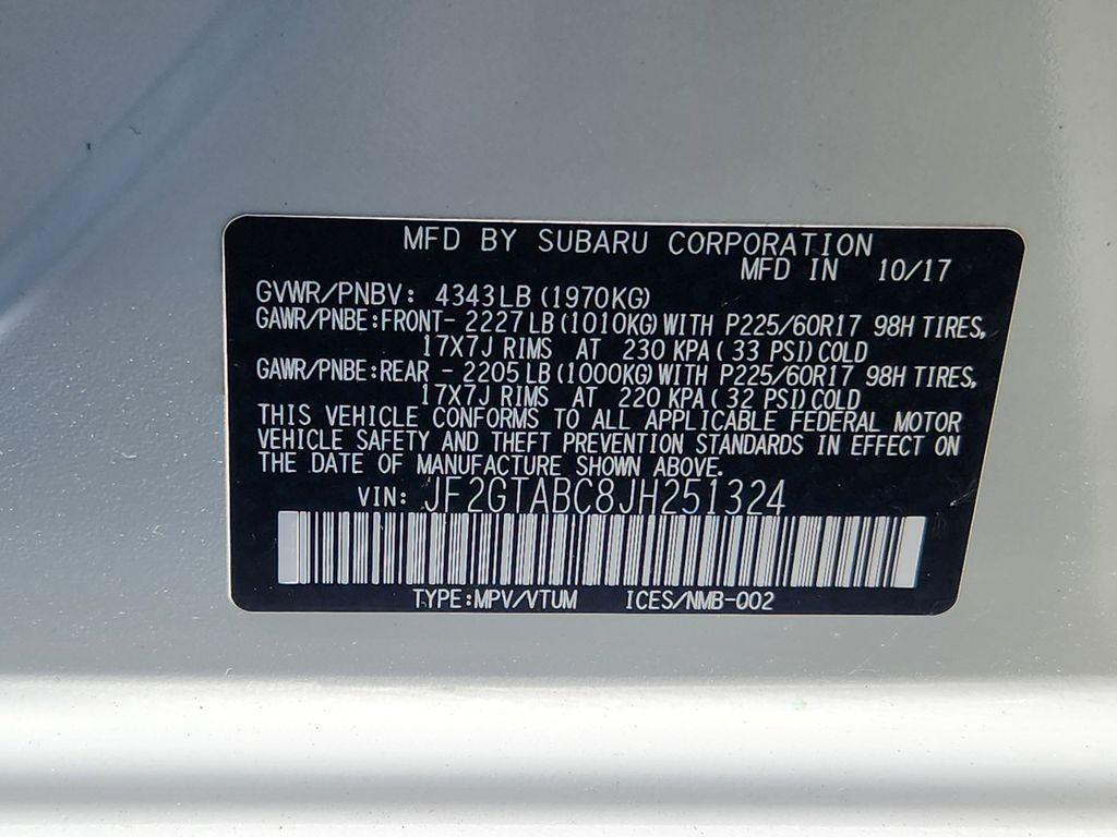 used 2018 Subaru Crosstrek car, priced at $14,995
