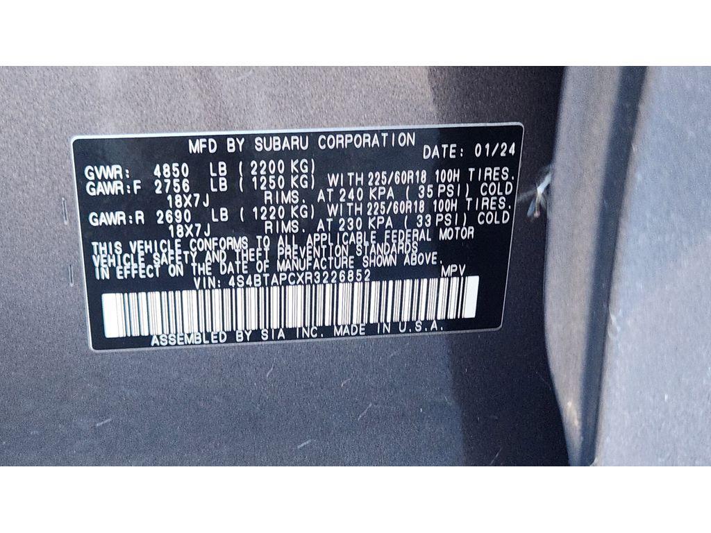 used 2024 Subaru Outback car, priced at $34,999