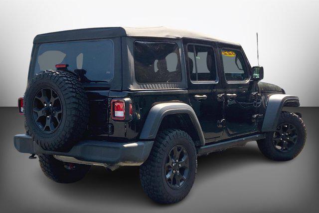 used 2022 Jeep Wrangler Unlimited car, priced at $30,999