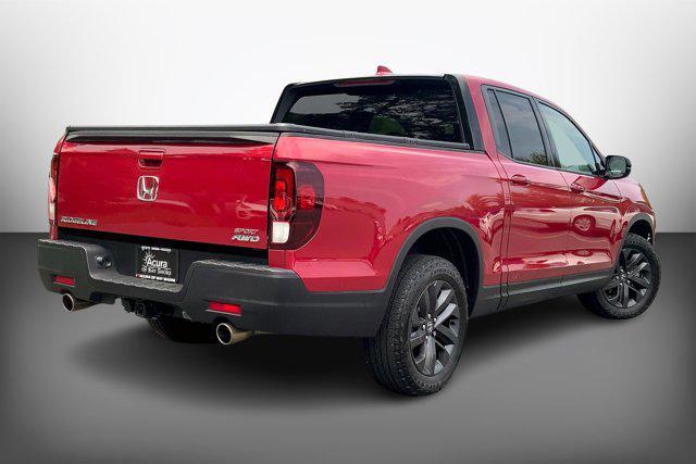 used 2023 Honda Ridgeline car, priced at $34,999