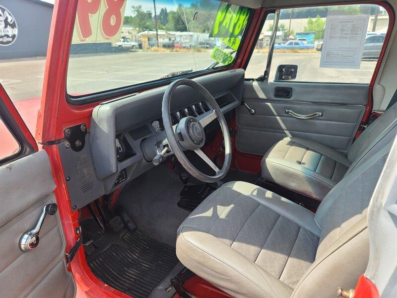 used 1989 Jeep Wrangler car, priced at $8,989