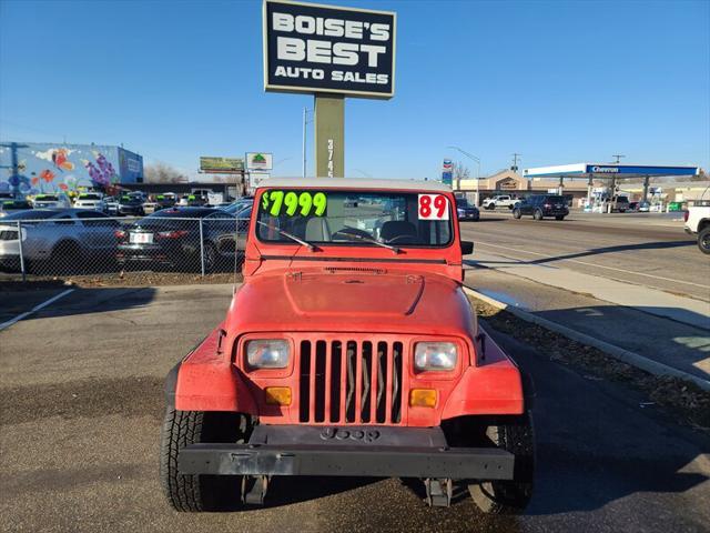 used 1989 Jeep Wrangler car, priced at $7,999