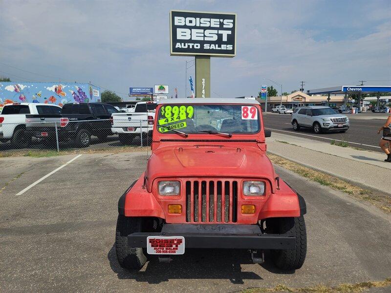 used 1989 Jeep Wrangler car, priced at $8,989