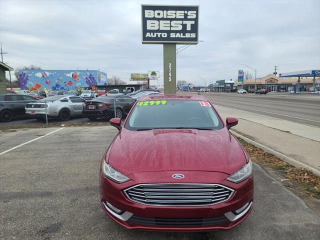 used 2018 Ford Fusion car, priced at $12,999