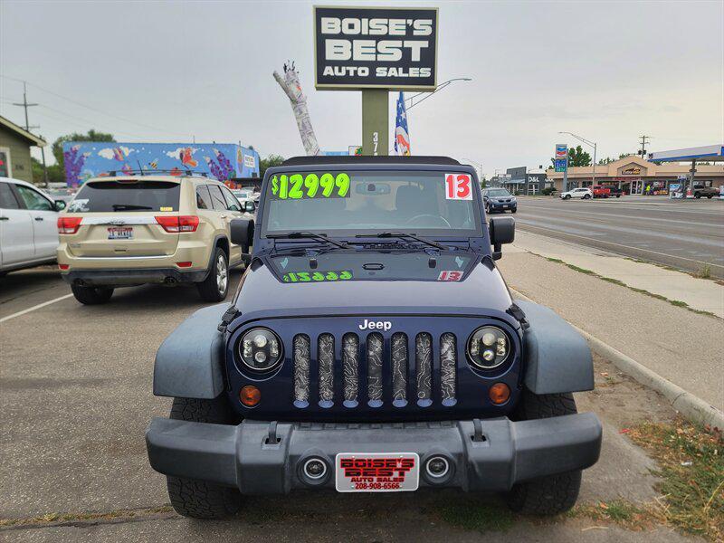 used 2013 Jeep Wrangler Unlimited car, priced at $12,999