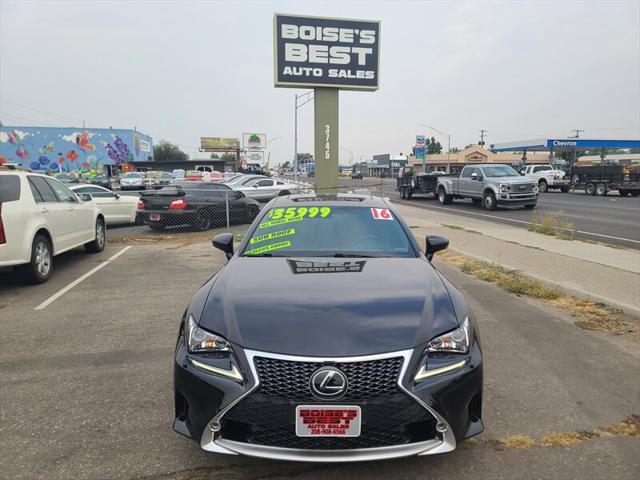 used 2016 Lexus RC 350 car, priced at $35,999