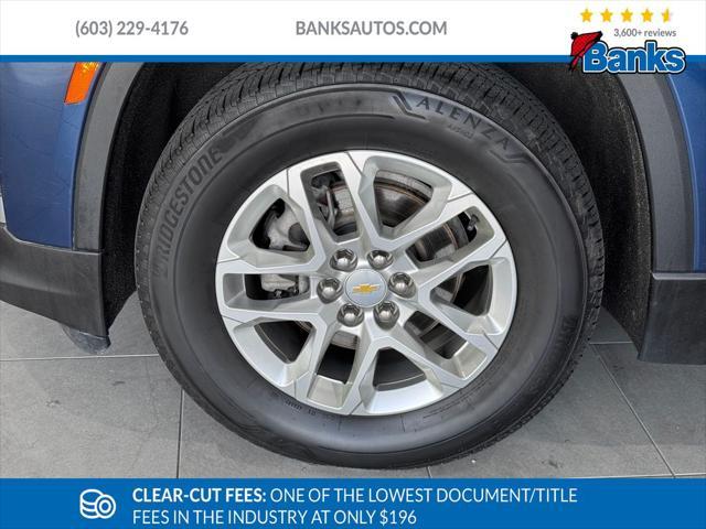 used 2022 Chevrolet Traverse car, priced at $30,487