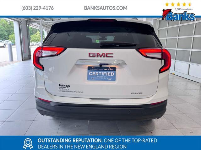 used 2023 GMC Terrain car, priced at $24,487