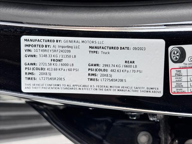 used 2024 GMC Sierra 2500 car, priced at $75,487