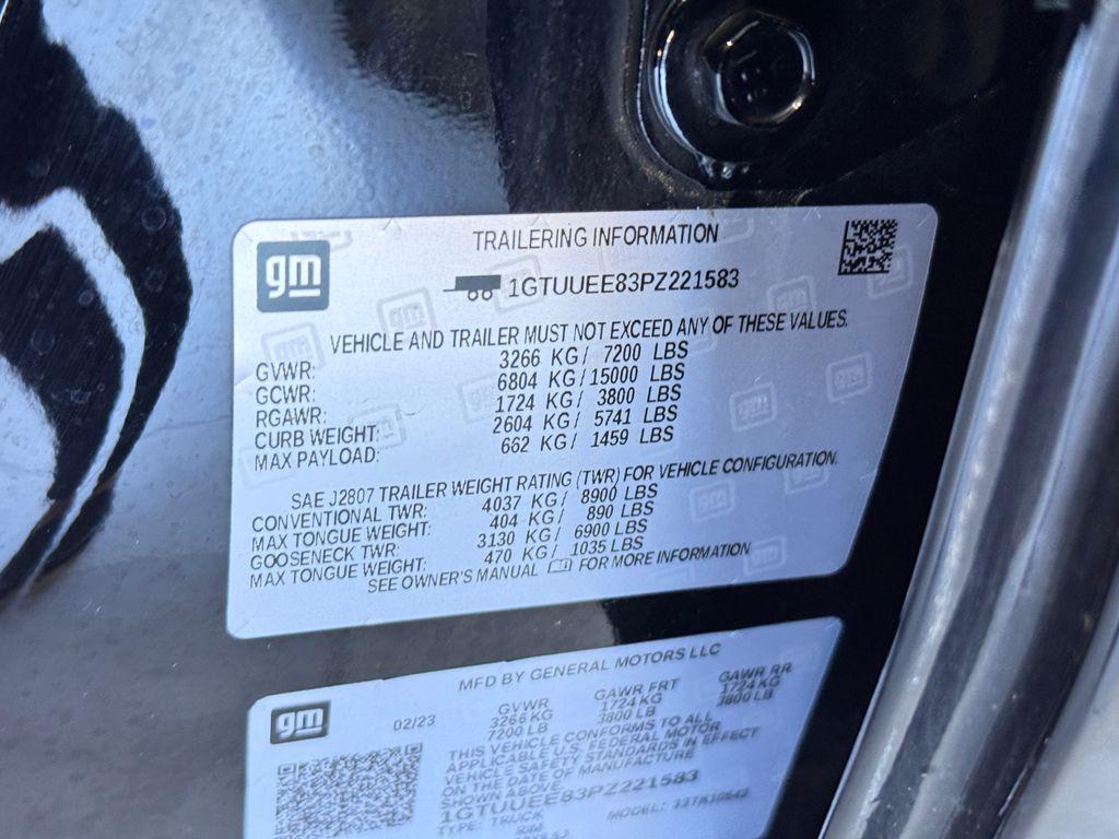 used 2023 GMC Sierra 1500 car, priced at $52,487