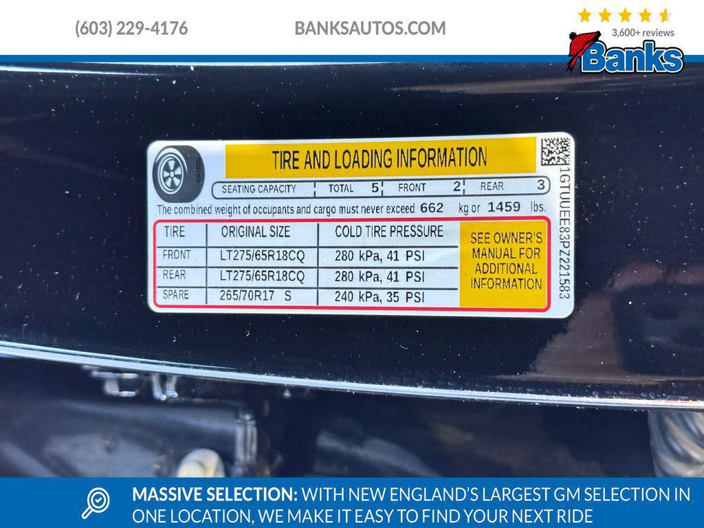 used 2023 GMC Sierra 1500 car, priced at $52,487