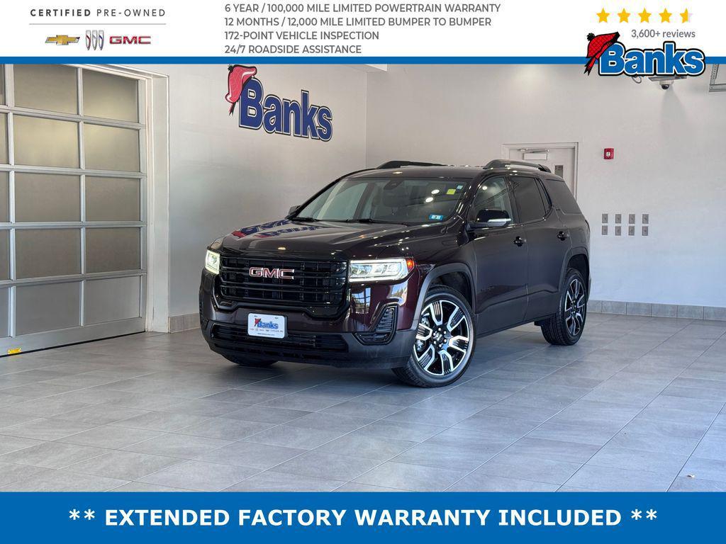 used 2021 GMC Acadia car, priced at $26,987