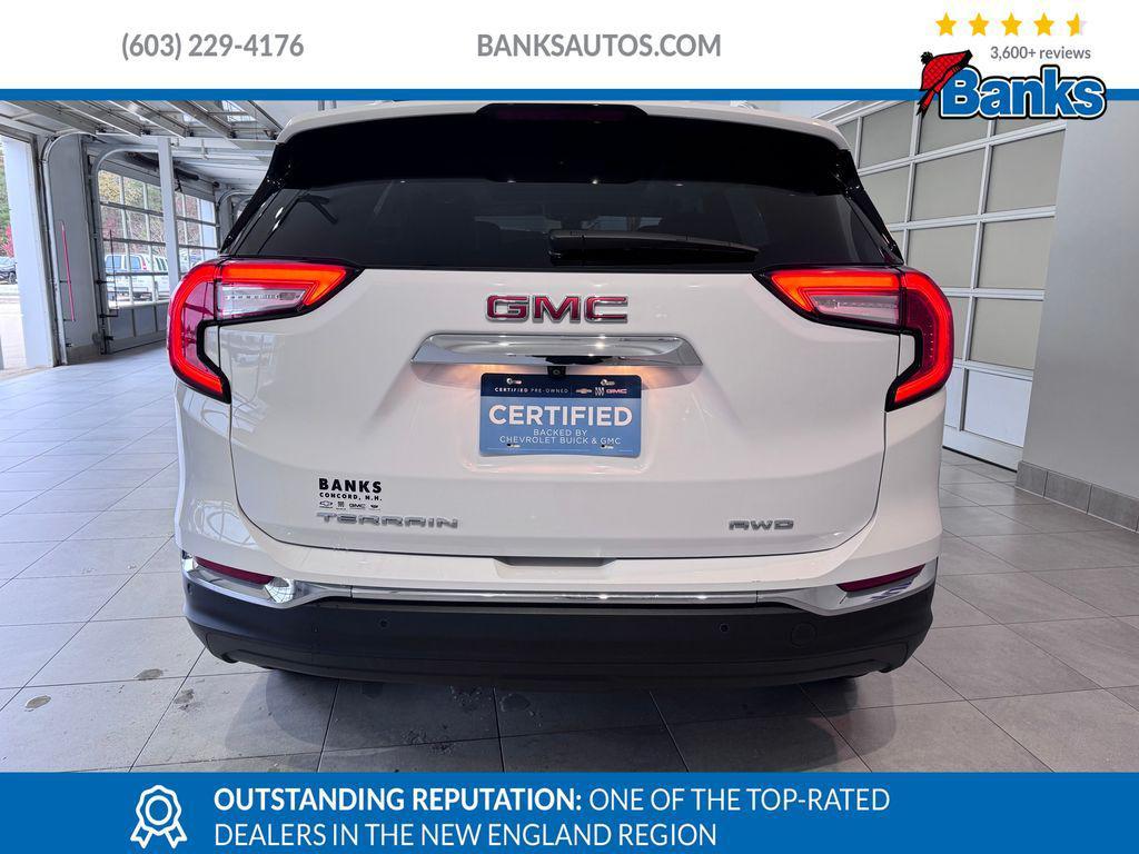 used 2022 GMC Terrain car, priced at $23,487