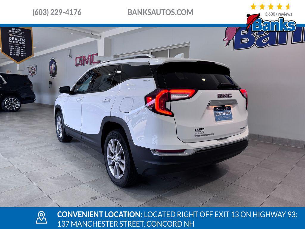 used 2022 GMC Terrain car, priced at $23,487