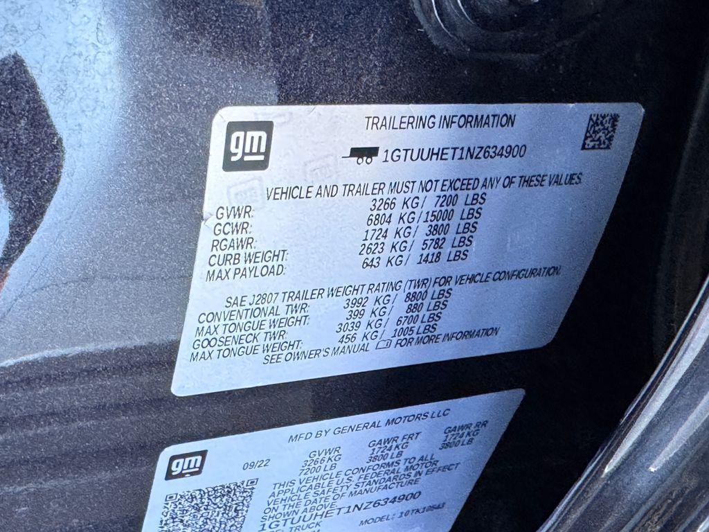 used 2022 GMC Sierra 1500 car, priced at $51,987