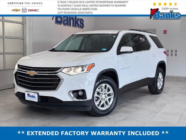 used 2021 Chevrolet Traverse car, priced at $29,487