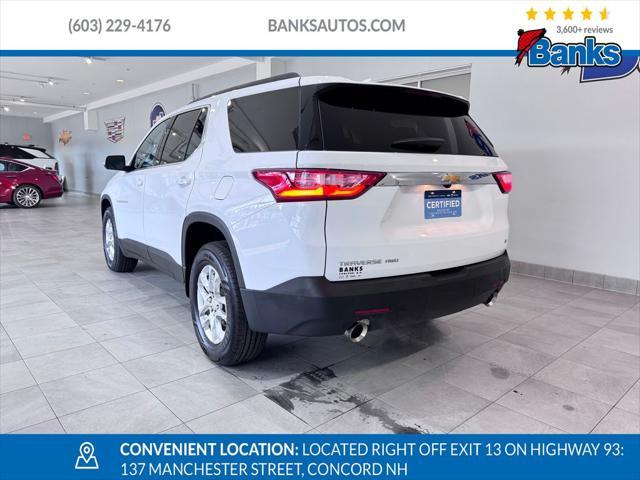 used 2021 Chevrolet Traverse car, priced at $29,487