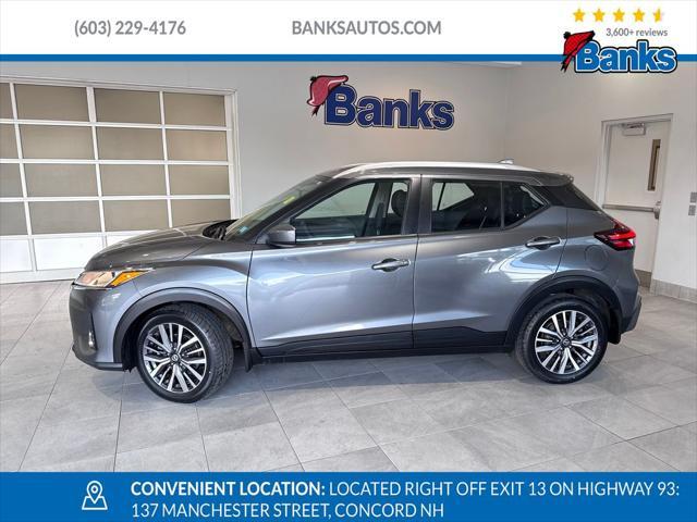 used 2021 Nissan Kicks car, priced at $15,487