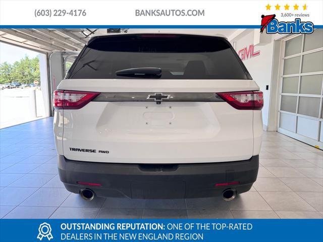 used 2020 Chevrolet Traverse car, priced at $19,487