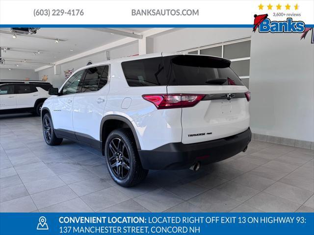 used 2020 Chevrolet Traverse car, priced at $19,487