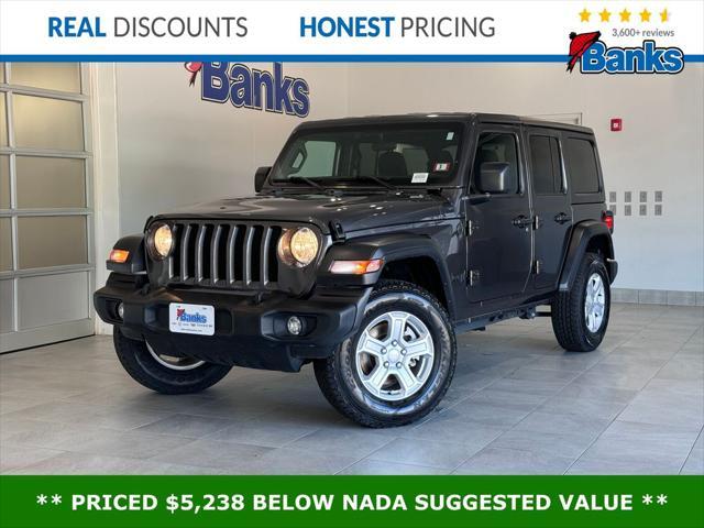 used 2023 Jeep Wrangler car, priced at $29,987