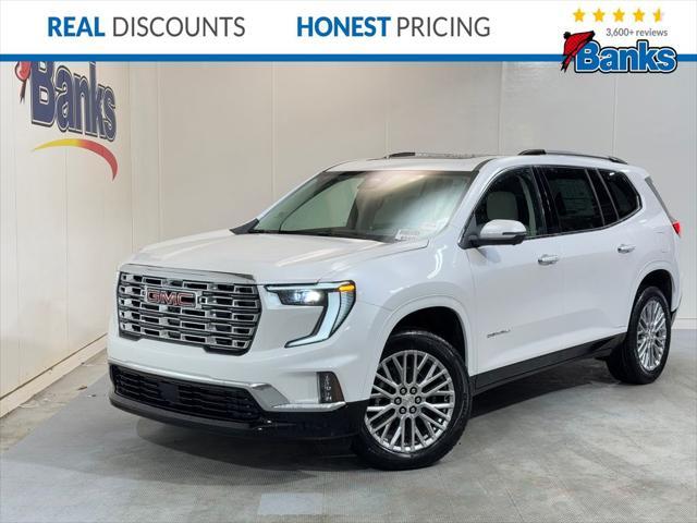 new 2025 GMC Acadia car, priced at $59,890