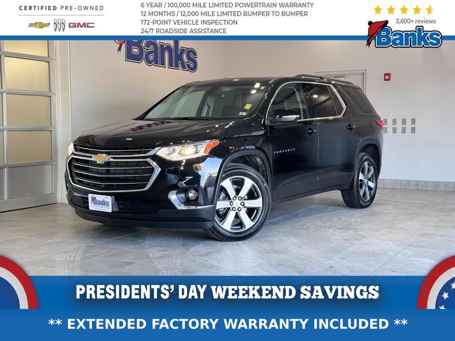 used 2021 Chevrolet Traverse car, priced at $34,987