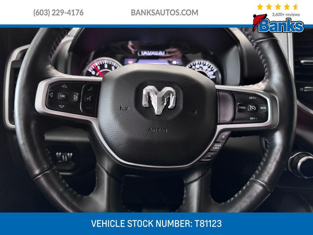 used 2019 Ram 1500 car, priced at $25,987