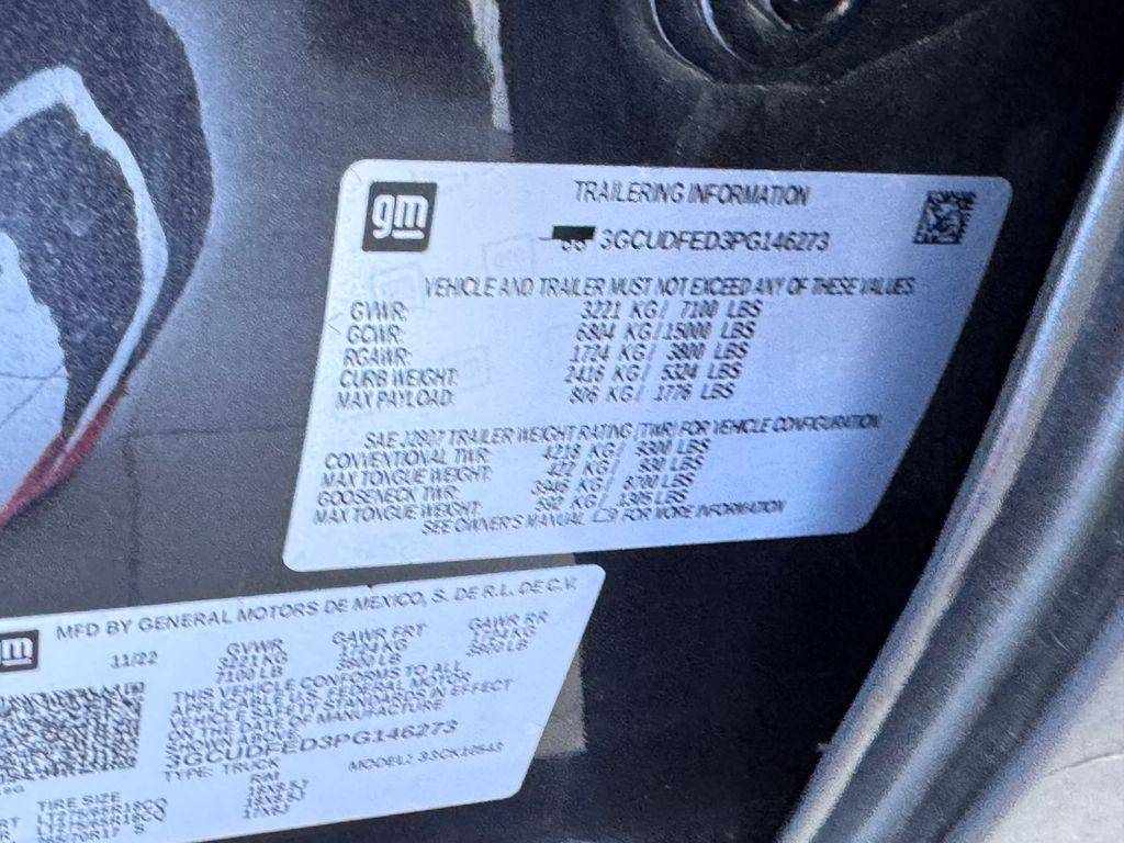 used 2023 Chevrolet Silverado 1500 car, priced at $49,487