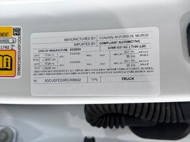 used 2024 Chevrolet Silverado 1500 car, priced at $55,987