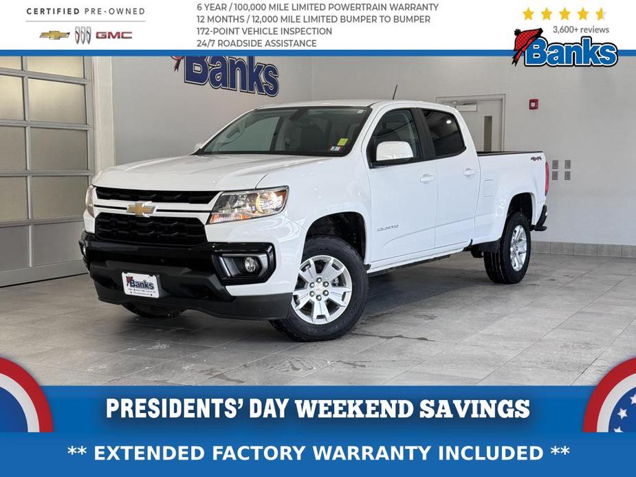 used 2021 Chevrolet Colorado car, priced at $33,987
