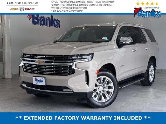 used 2021 Chevrolet Tahoe car, priced at $55,987