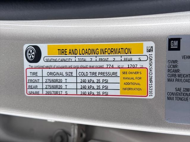 used 2021 Chevrolet Tahoe car, priced at $55,987