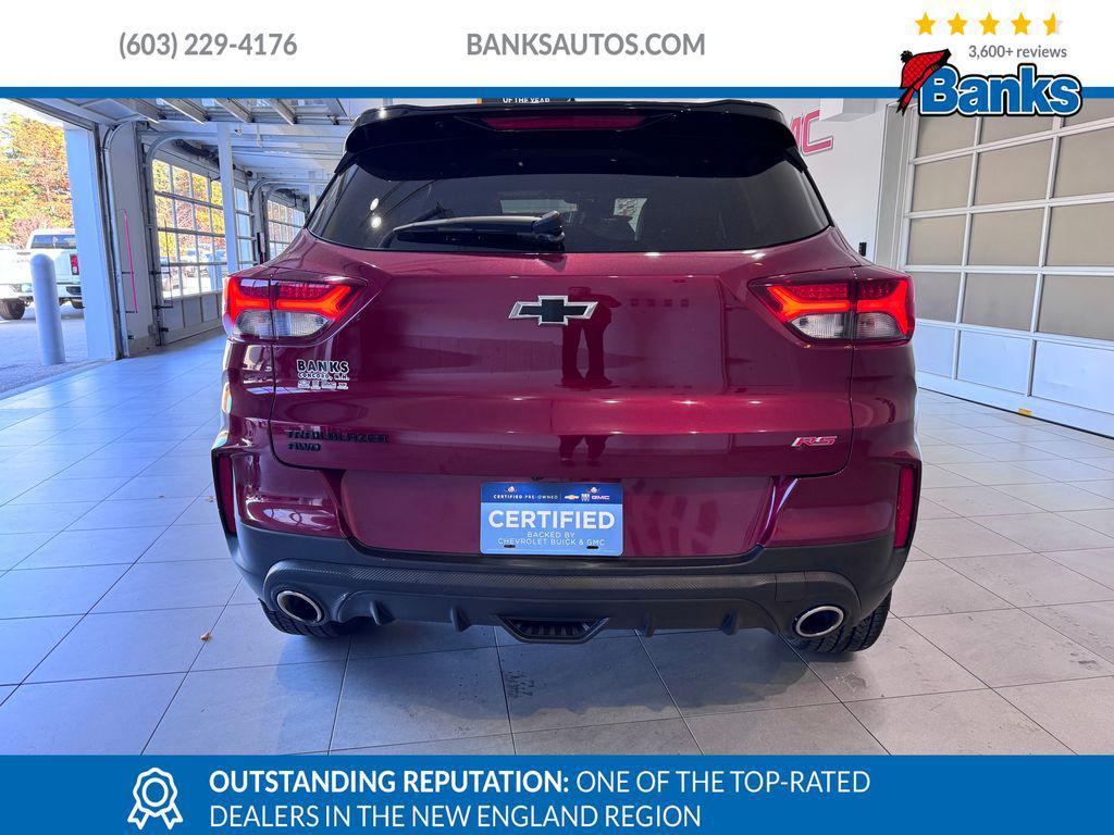 used 2022 Chevrolet TrailBlazer car, priced at $24,487