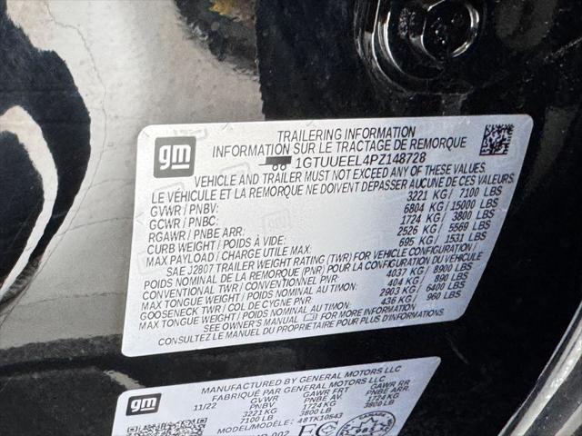 used 2023 GMC Sierra 1500 car, priced at $60,487