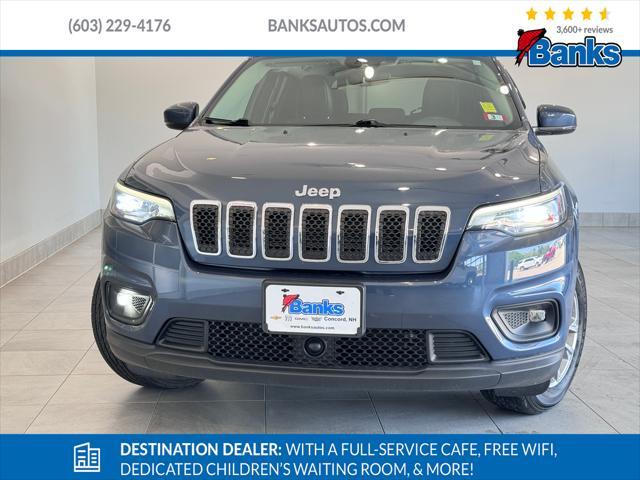 used 2021 Jeep Cherokee car, priced at $26,487