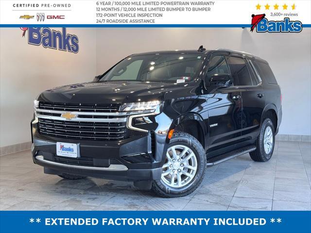 used 2021 Chevrolet Tahoe car, priced at $52,487