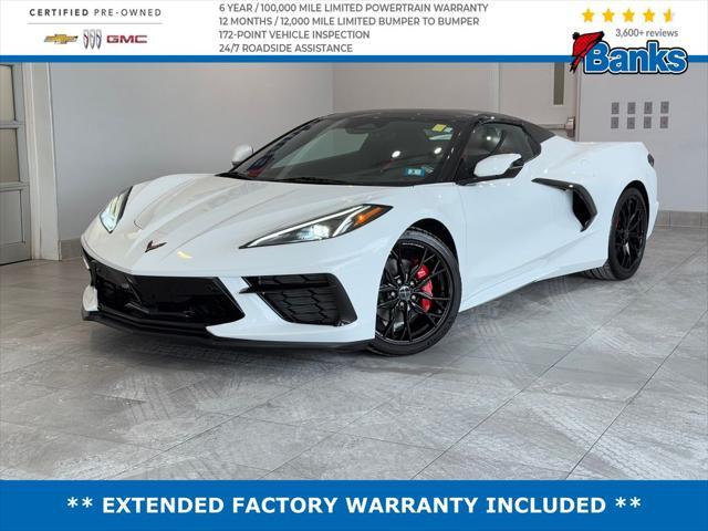 used 2024 Chevrolet Corvette car, priced at $83,486