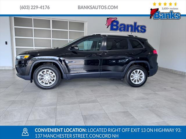 used 2020 Jeep Cherokee car, priced at $19,487