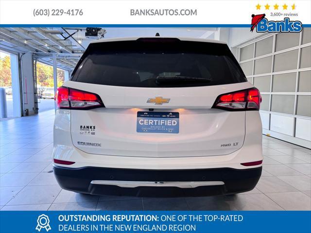 used 2022 Chevrolet Equinox car, priced at $23,487