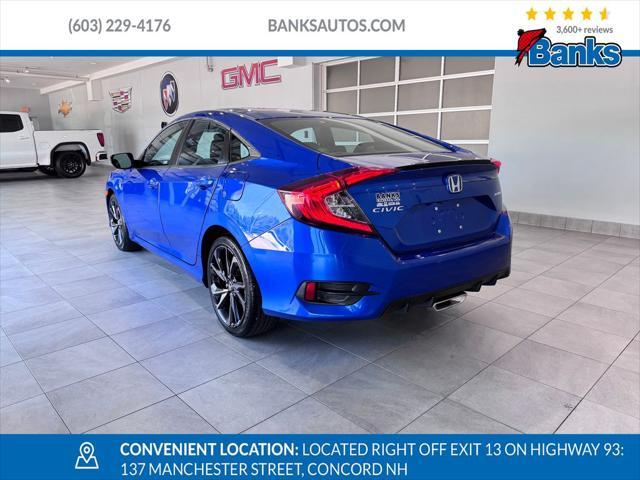 used 2020 Honda Civic car, priced at $21,487