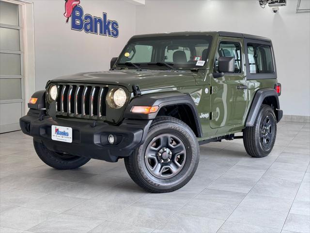 used 2020 Jeep Wrangler car, priced at $28,487