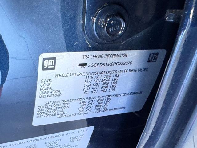 used 2023 Chevrolet Silverado 1500 car, priced at $40,487