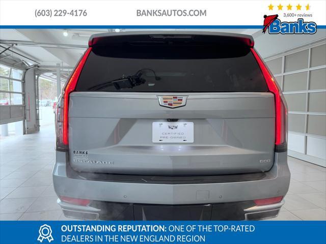 used 2024 Cadillac Escalade ESV car, priced at $93,987