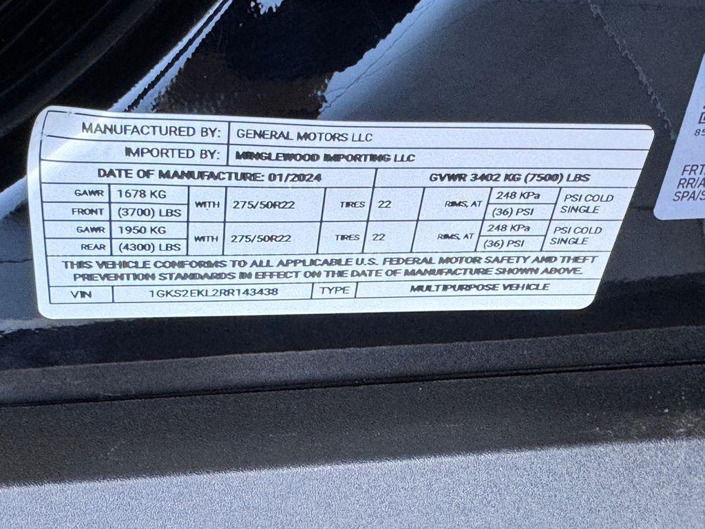 used 2024 GMC Yukon car, priced at $83,987