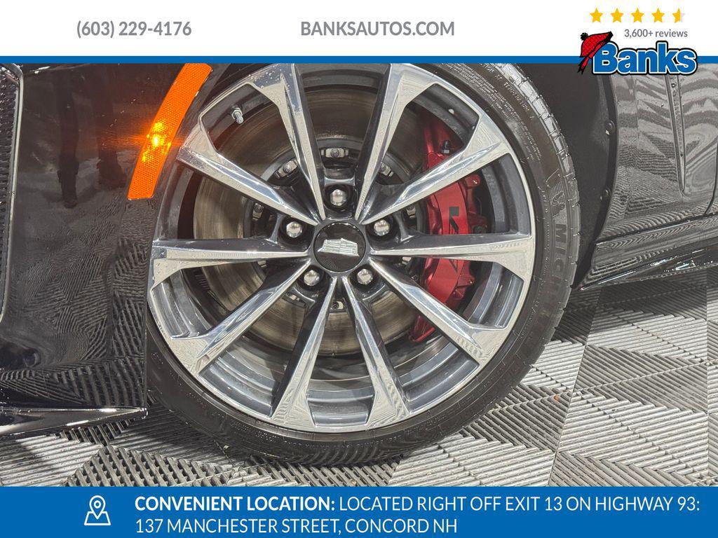 new 2026 Cadillac CT4-V car, priced at $70,340