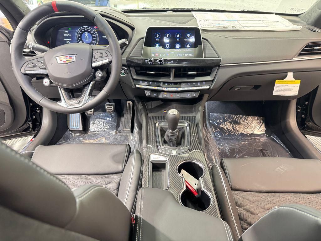 new 2026 Cadillac CT4-V car, priced at $70,340