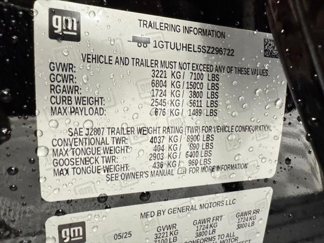 new 2025 GMC Sierra 1500 car, priced at $82,532